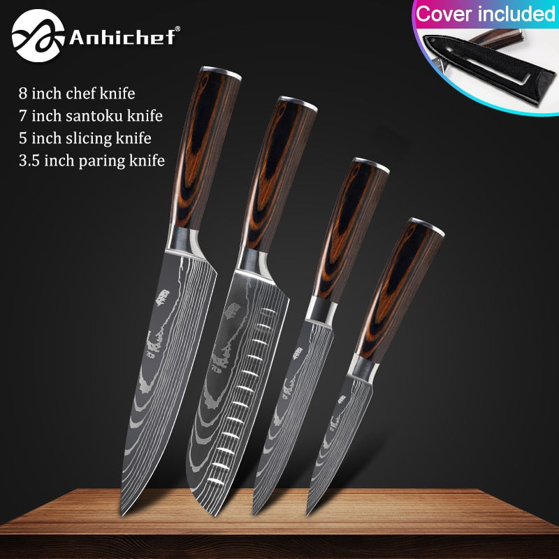 ANHICHEF KITCHEN KNIFES