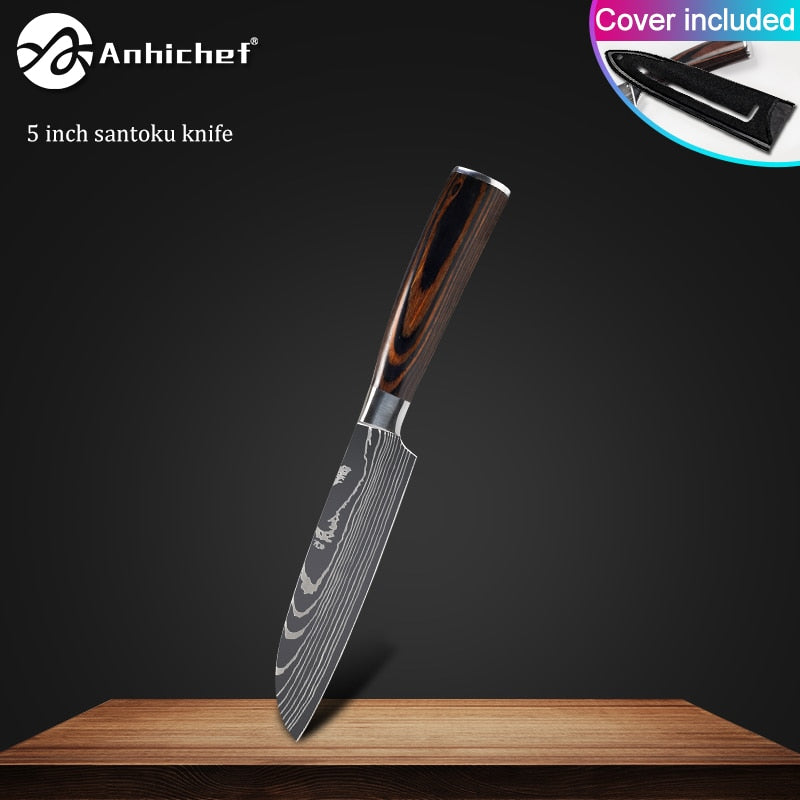 ANHICHEF KITCHEN KNIFES