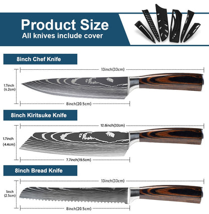 ANHICHEF KITCHEN KNIFES