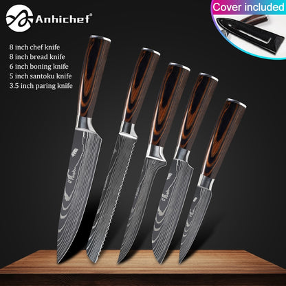 ANHICHEF KITCHEN KNIFES