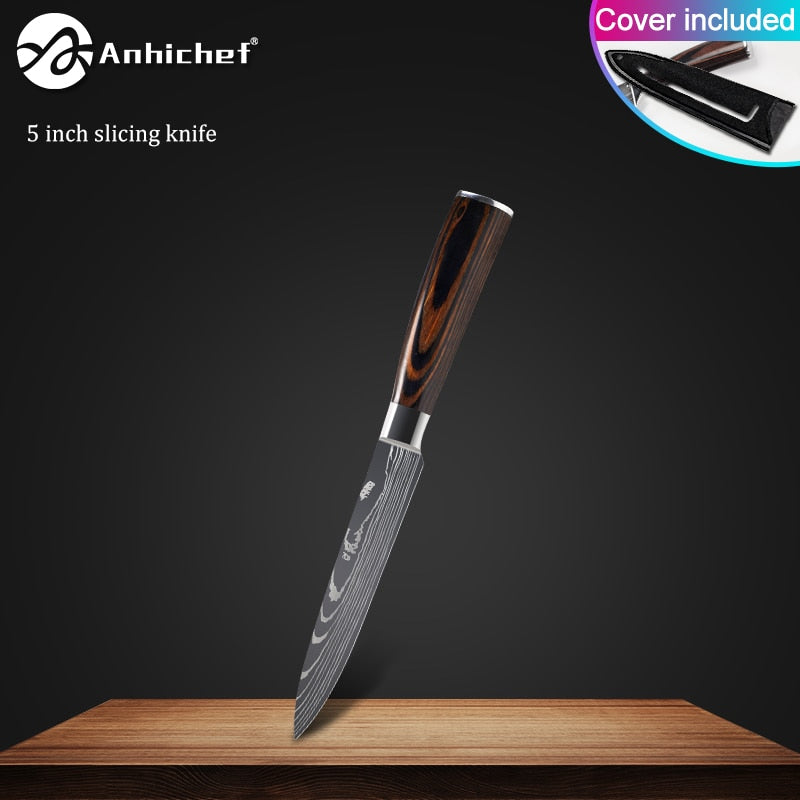 ANHICHEF KITCHEN KNIFES