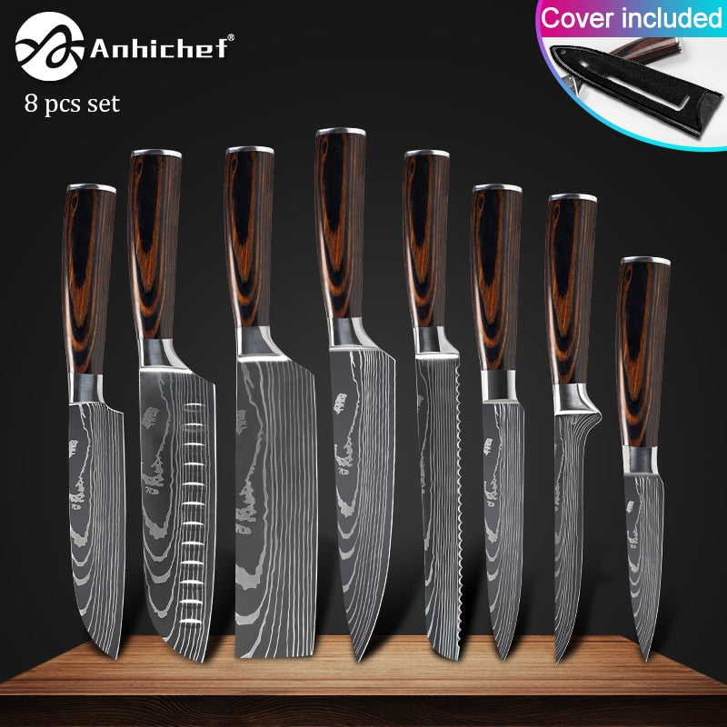 ANHICHEF KITCHEN KNIFES