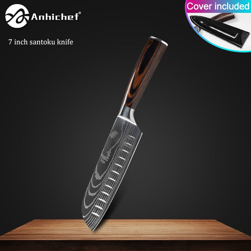 ANHICHEF KITCHEN KNIFES