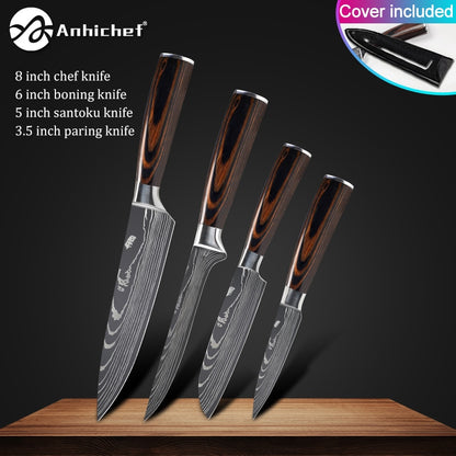 ANHICHEF KITCHEN KNIFES