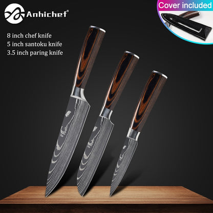 ANHICHEF KITCHEN KNIFES