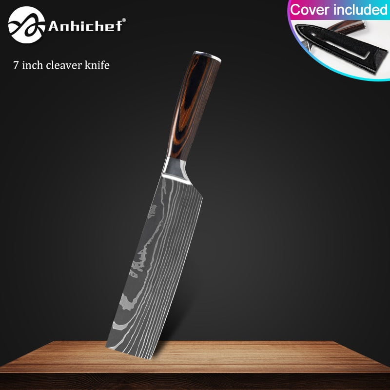 ANHICHEF KITCHEN KNIFES